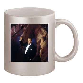 Tom Arnold 11oz Metallic Silver Mug