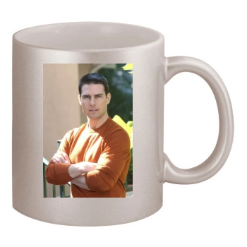 Tom Cruise 11oz Metallic Silver Mug