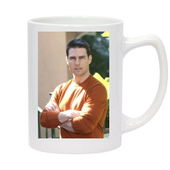 Tom Cruise 14oz White Statesman Mug