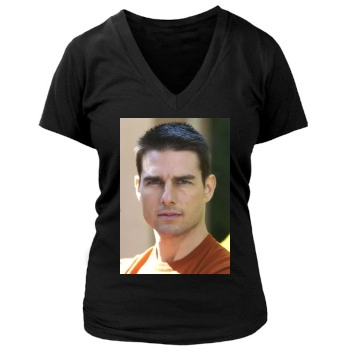 Tom Cruise Women's Deep V-Neck TShirt