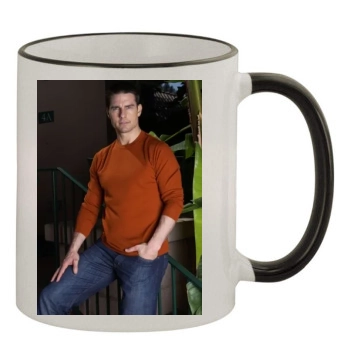 Tom Cruise 11oz Colored Rim & Handle Mug