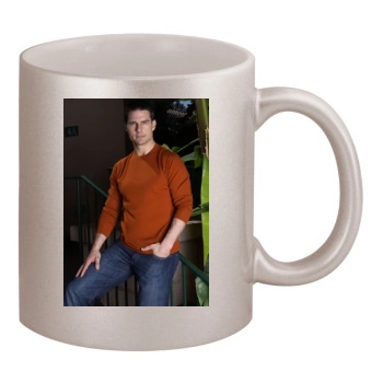 Tom Cruise 11oz Metallic Silver Mug