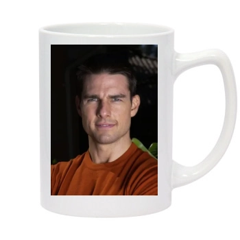 Tom Cruise 14oz White Statesman Mug