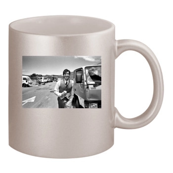 Adrien Brody 11oz Metallic Silver Mug