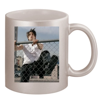 Adrien Brody 11oz Metallic Silver Mug