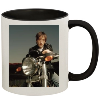 Adrien Brody 11oz Colored Inner & Handle Mug