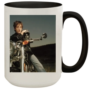 Adrien Brody 15oz Colored Inner & Handle Mug