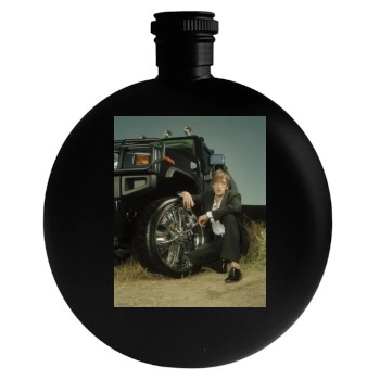 Adrien Brody Round Flask