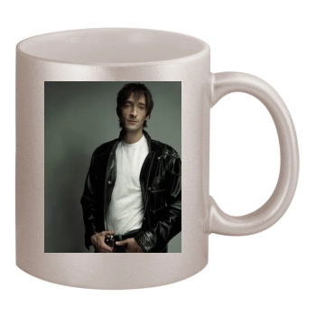 Adrien Brody 11oz Metallic Silver Mug