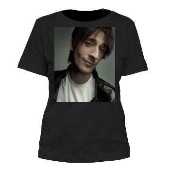 Adrien Brody Women's Cut T-Shirt