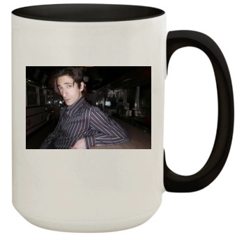 Adrien Brody 15oz Colored Inner & Handle Mug