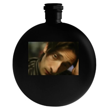 Adrien Brody Round Flask