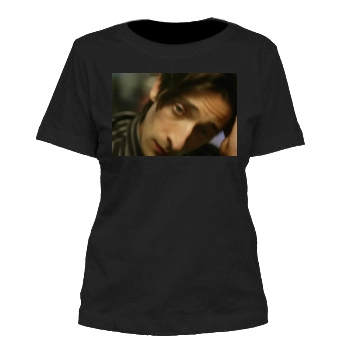 Adrien Brody Women's Cut T-Shirt