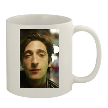 Adrien Brody 11oz White Mug