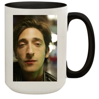 Adrien Brody 15oz Colored Inner & Handle Mug