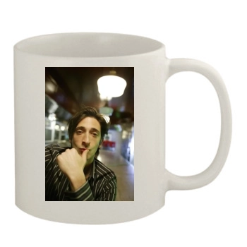 Adrien Brody 11oz White Mug