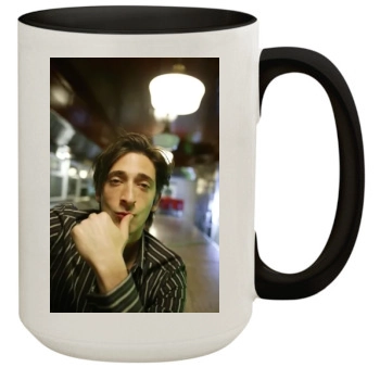 Adrien Brody 15oz Colored Inner & Handle Mug