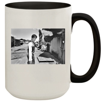 Adrien Brody 15oz Colored Inner & Handle Mug