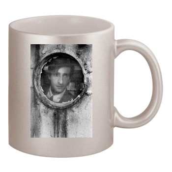 Adrien Brody 11oz Metallic Silver Mug