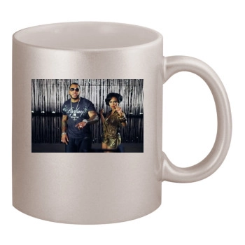 Flo Rida 11oz Metallic Silver Mug