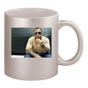 Flo Rida 11oz Metallic Silver Mug