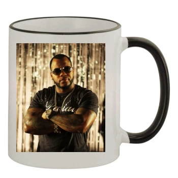 Flo Rida 11oz Colored Rim & Handle Mug