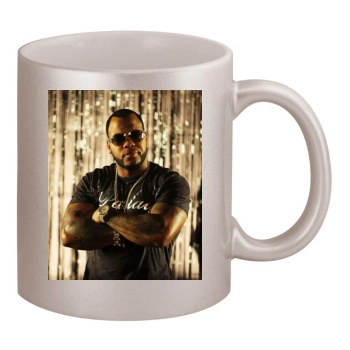 Flo Rida 11oz Metallic Silver Mug