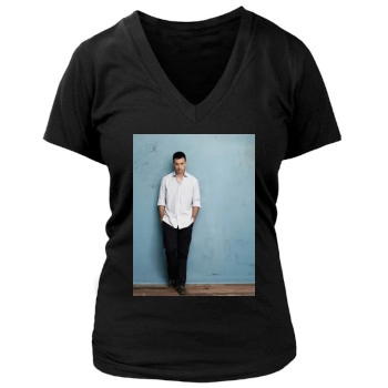 Freddie Prinze Jr Women's Deep V-Neck TShirt