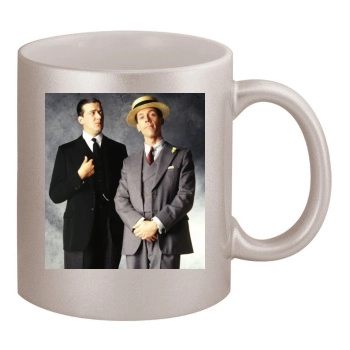 Hugh Laurie 11oz Metallic Silver Mug