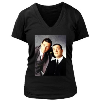 Hugh Laurie Women's Deep V-Neck TShirt