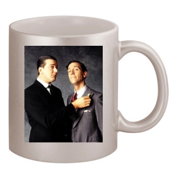 Hugh Laurie 11oz Metallic Silver Mug