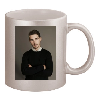 Shia LaBeouf 11oz Metallic Silver Mug