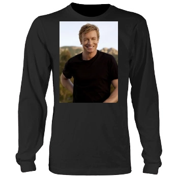 Simon Baker Men's Heavy Long Sleeve TShirt