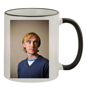 Tom Felton 11oz Colored Rim & Handle Mug