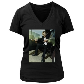 Heath Ledger Women's Deep V-Neck TShirt