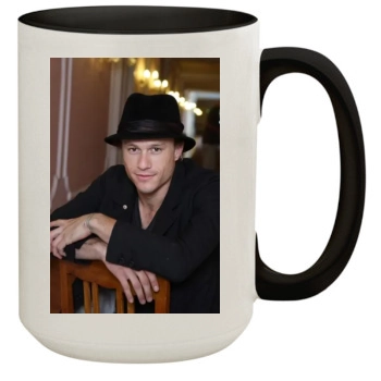 Heath Ledger 15oz Colored Inner & Handle Mug