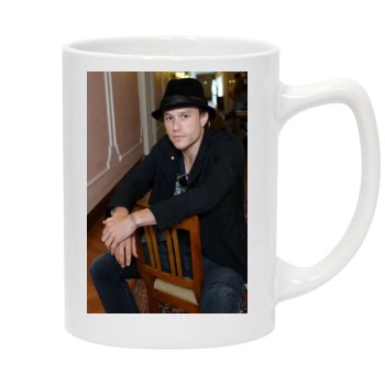 Heath Ledger 14oz White Statesman Mug