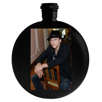 Heath Ledger Round Flask