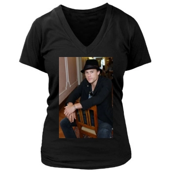 Heath Ledger Women's Deep V-Neck TShirt