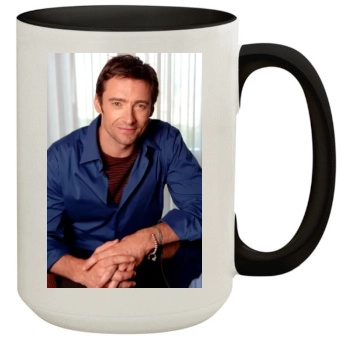 Hugh Jackman 15oz Colored Inner & Handle Mug