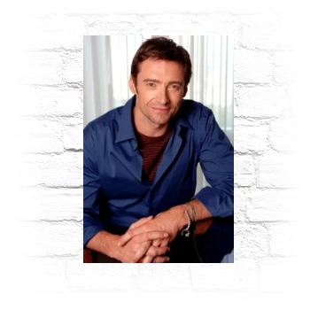 Hugh Jackman Metal Wall Art