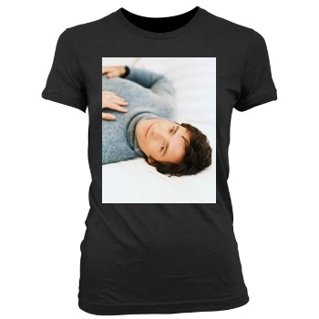 Hugh Jackman Women's Junior Cut Crewneck T-Shirt