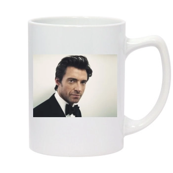 Hugh Jackman 14oz White Statesman Mug