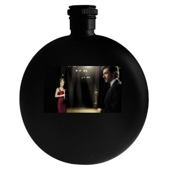 Hugh Jackman Round Flask