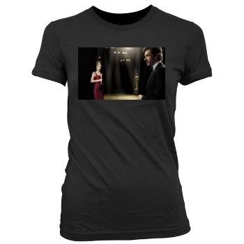 Hugh Jackman Women's Junior Cut Crewneck T-Shirt