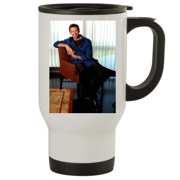 Hugh Jackman Stainless Steel Travel Mug