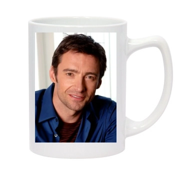 Hugh Jackman 14oz White Statesman Mug