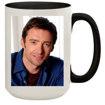 Hugh Jackman 15oz Colored Inner & Handle Mug