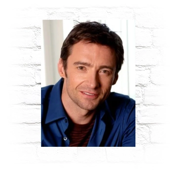 Hugh Jackman Metal Wall Art