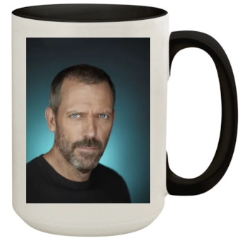 Hugh Laurie 15oz Colored Inner & Handle Mug